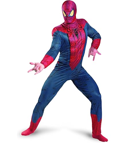 Amazon.co.jp: マーベル スパイダーマン 大人用 コスチューム メンズ